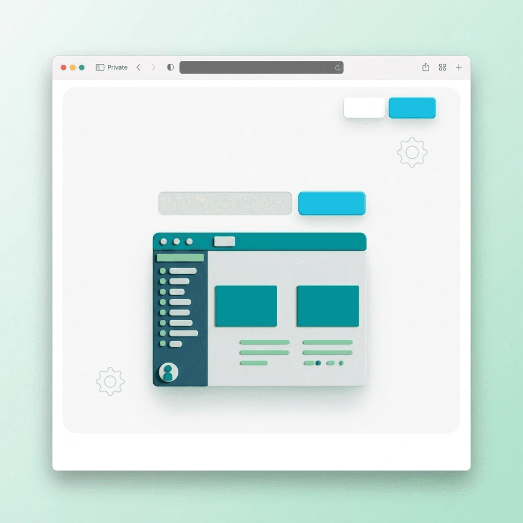 Training website project preview