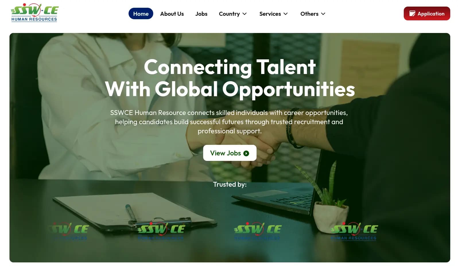 SSW CE Human Resources website
